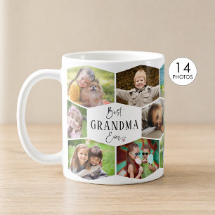 Mug Meilleure Grand-mère Jamais 14 Collage de Photos M
