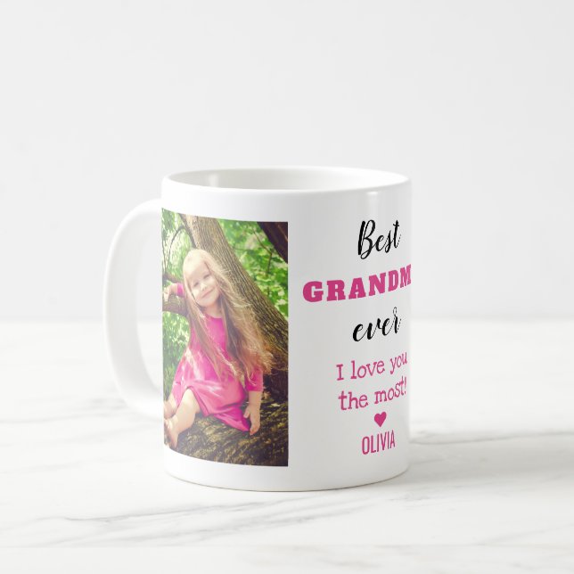Mug Meilleure grand-mère jamais vous aimer plus grand- (Devant gauche)