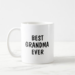 Mug Meilleure Grand-mère Minimaliste Cadeau de Typogra