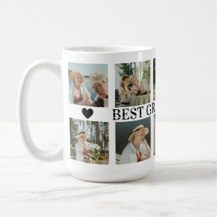Mug Meilleure Grand-mère Photo Collage – Cadeau avec d