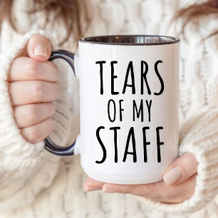 Mug Meilleure journée de l'employeur Larmes cadeaux de