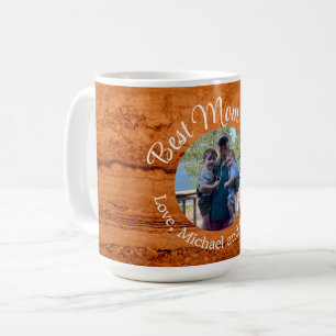 Mug Meilleure Mama, Granite de Cuivre Canyon, or ambre