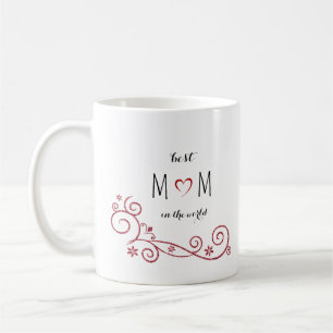 Mug Meilleure maman au monde personnalisée