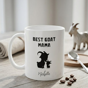 Mug Meilleure maman chèvre jamais drôle amoureux des a