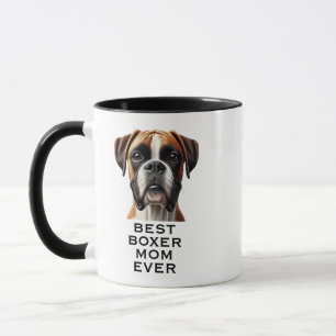 Mug Meilleure Maman de Boxer Personnalisée avec Photo
