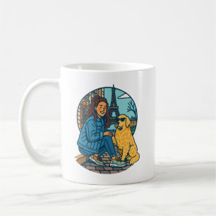 Mug Meilleure maman de chien à Paris