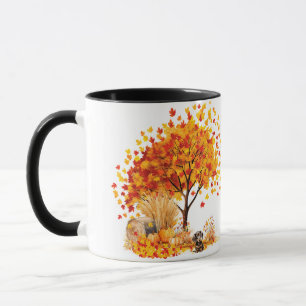 Mug Meilleure maman de chien jamais automne, Dachshund