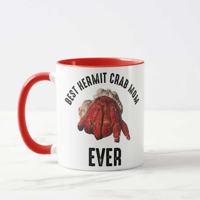 Mug Meilleure maman de crabe d'herbe (Gauche)