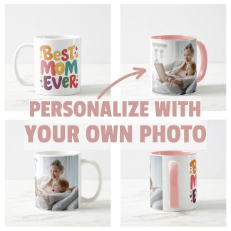 Mug Meilleure Maman de Tous les Temps Cœurs et Étoiles