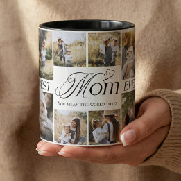 Mug Meilleure Maman de tous les temps Collage de photo