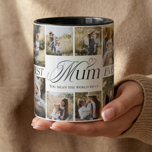 Mug Meilleure Maman de tous les temps Collage de photo