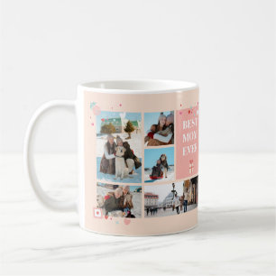 Mug Meilleure maman Ever 5 Photo Fête des mères Collag