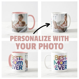 Mug Meilleure Maman Ever Cœurs & Fleurs