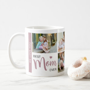 Mug Meilleure maman Ever Fête des mères Collage photo
