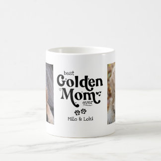 Mug Meilleure Maman Golden Retriever Ever Maman Dorée