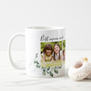 Mug Meilleure Maman Jamais Eucalyptus Photo Collage