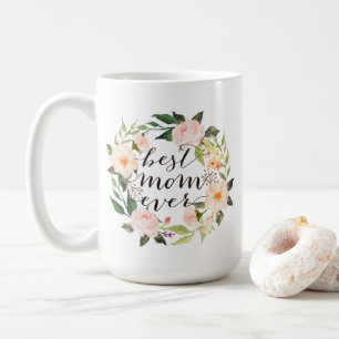Mug Meilleure maman jamais, fête des mères, couronne f