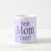 Meilleure Maman Jamais ! Fleurs pourpres douces