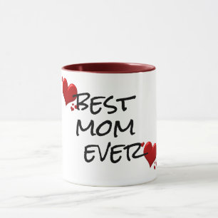 Mug meilleure maman jamais heureux mère jour de la tas