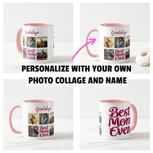 Mug Meilleure maman jamais mère collage photo