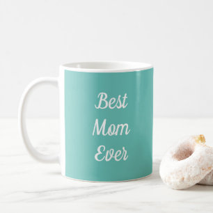 Mug Meilleure maman jamais Modèle typographie Lumière 