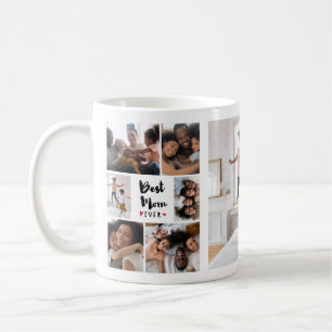 Mug Meilleure maman Jamais Photo Collage Fête des mè