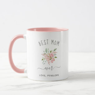 Mug Meilleure maman jamais   Roses roses roses assez 