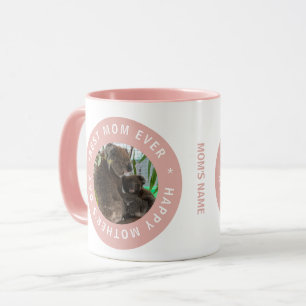 Mug Meilleure Maman Jamais Sceau D'Approbation Rose Ph