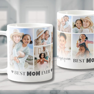 Mug Meilleure maman photo Collage mère