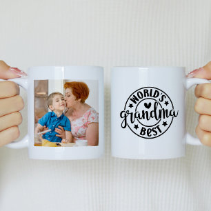 Mug Meilleure photo de grand-mère au monde