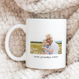 Mug Meilleure photo minimaliste jamais grand-père