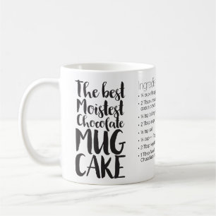 Mug Meilleure recette de gâteau au chocolat et à la mo
