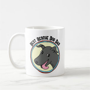 Mug Meilleure Secourt Chien Papa/Maman Texte personnal
