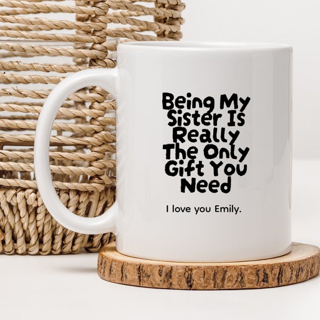 Mug Meilleure Sœur Pour Toujours Belle-Sœur Drôle (Créateur téléchargé)