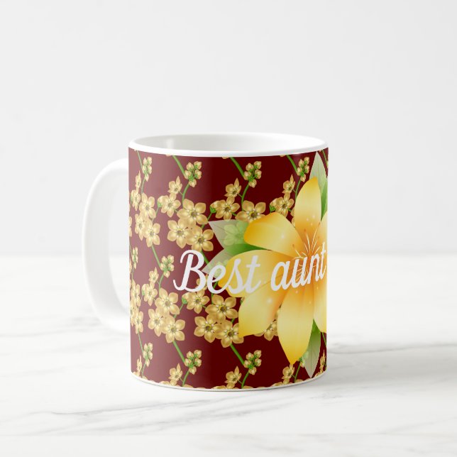 Mug Meilleure tante (Devant gauche)