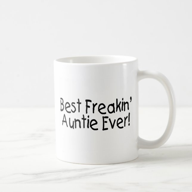 Mug Meilleure tante Ever de Freakin (Droite)
