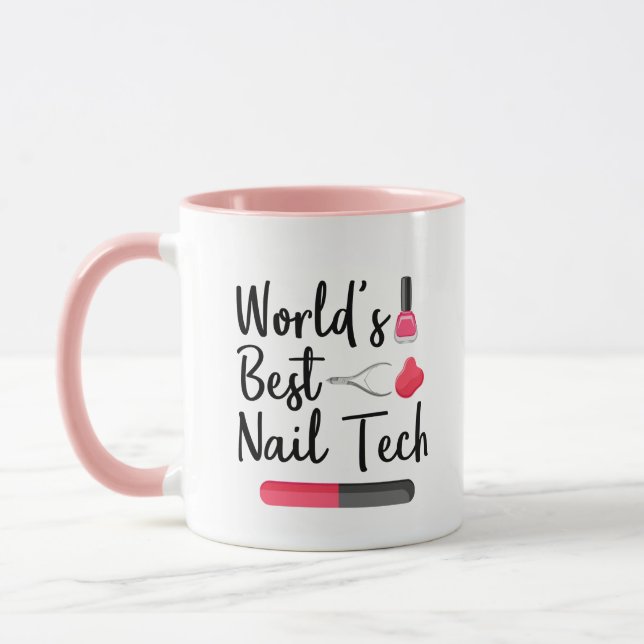 Mug Meilleure technologie Nail au monde (Gauche)