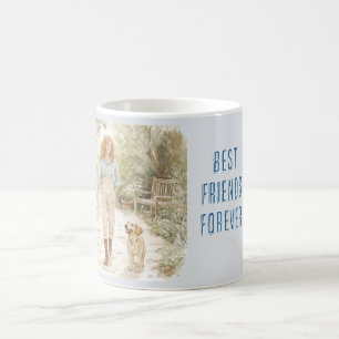 Mug Meilleures Amies pour Toujours Chienne aux Cheveux