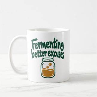 Mug Meilleures Excuses de Cuisine en Fermentation Humo