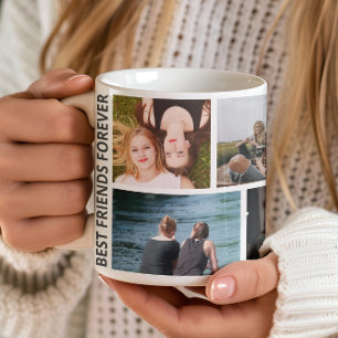 Mug Meilleurs amis 7 Collage photo