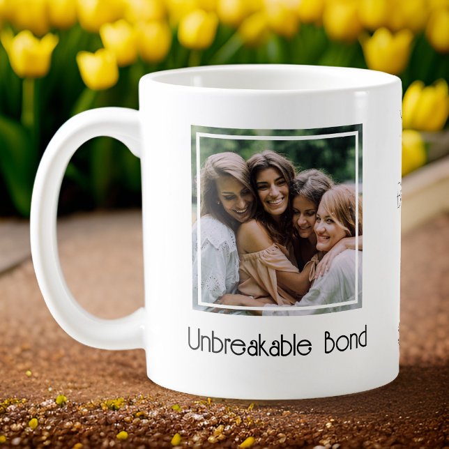 Mug Meilleurs Amis Bond Incassable Photo (Créateur téléchargé)