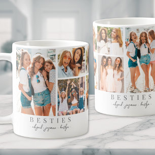 Mug Meilleurs amis Chic Minimaliste photo BFF