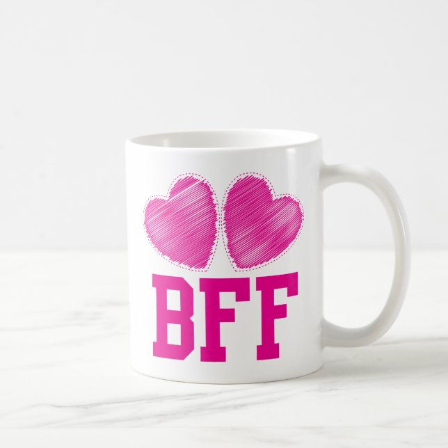 Mug Meilleurs amis de BFF pour toujours avec des (Droite)