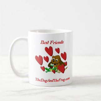 Mug meilleurs amis de grenouille de chien de cadeaux