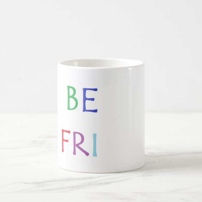 Mug Meilleurs amis demi de 1 (Centre)