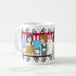 Mug Meilleurs amis et cafés Vibes