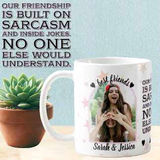 Mug Meilleurs amis Photo Musique personnalisée