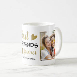 Mug Meilleurs Amis Pour Toujours BFF 2 Photo Noir Et O