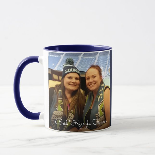 Mug Meilleurs amis pour toujours écriture sainte de 2 (Gauche)
