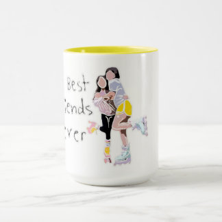 Mug Meilleurs Amis Roller Skate pour toujours